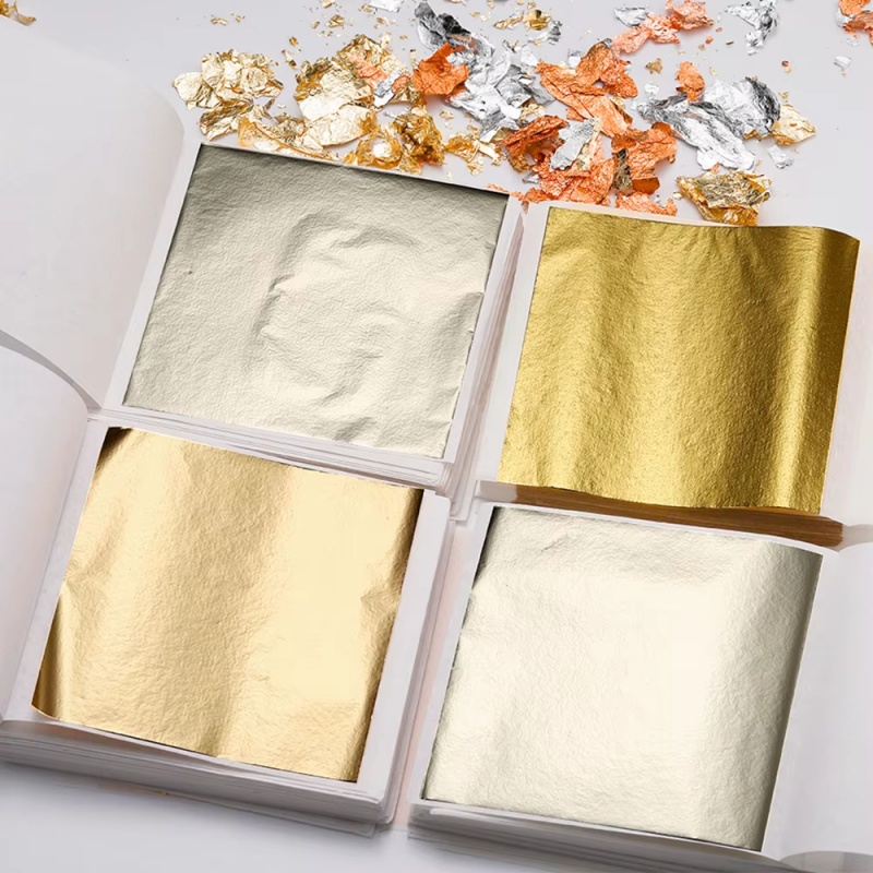 Jewelry Making Birthday Party - 100 Sheets Imitation Gold Foil Paper
