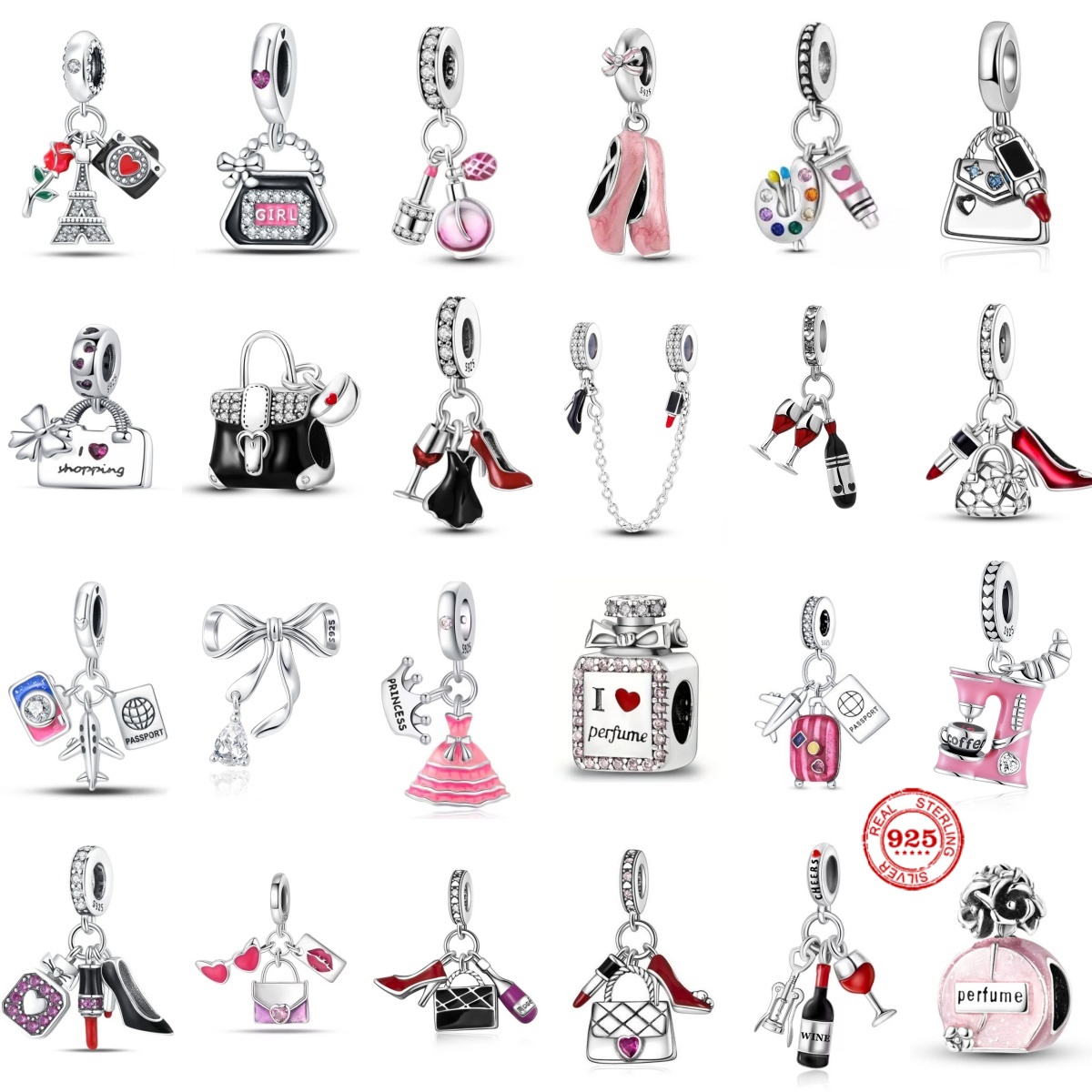 Jewelry Making Birthday Party - Fashion Charms Beads 925 Silver, Cosmetic/Perfume/Shopping