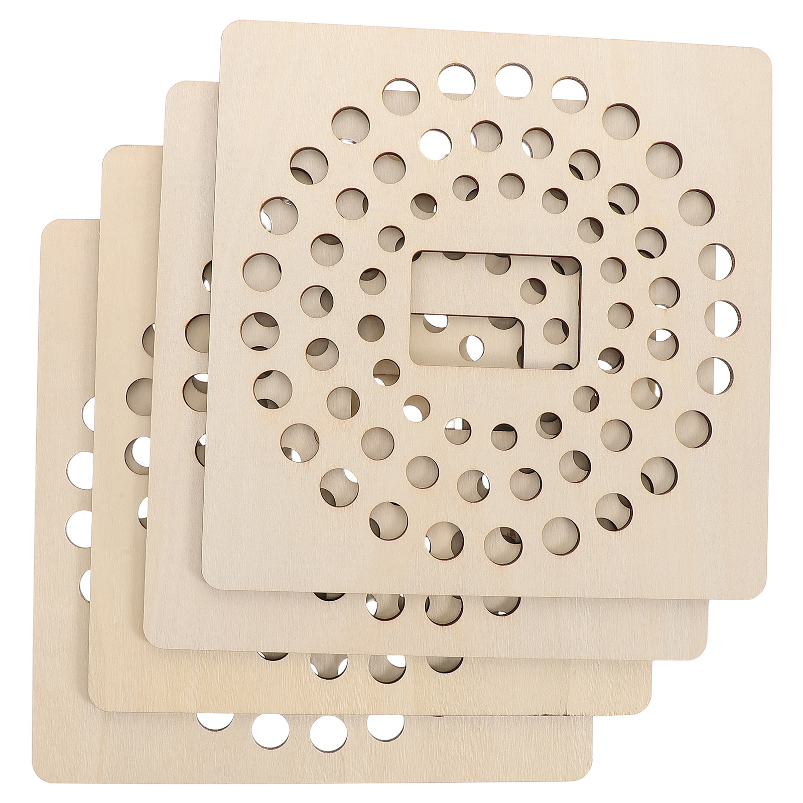 Bead Organizer Tray - 4Pcs Wooden Bead Tray Jewelry Making