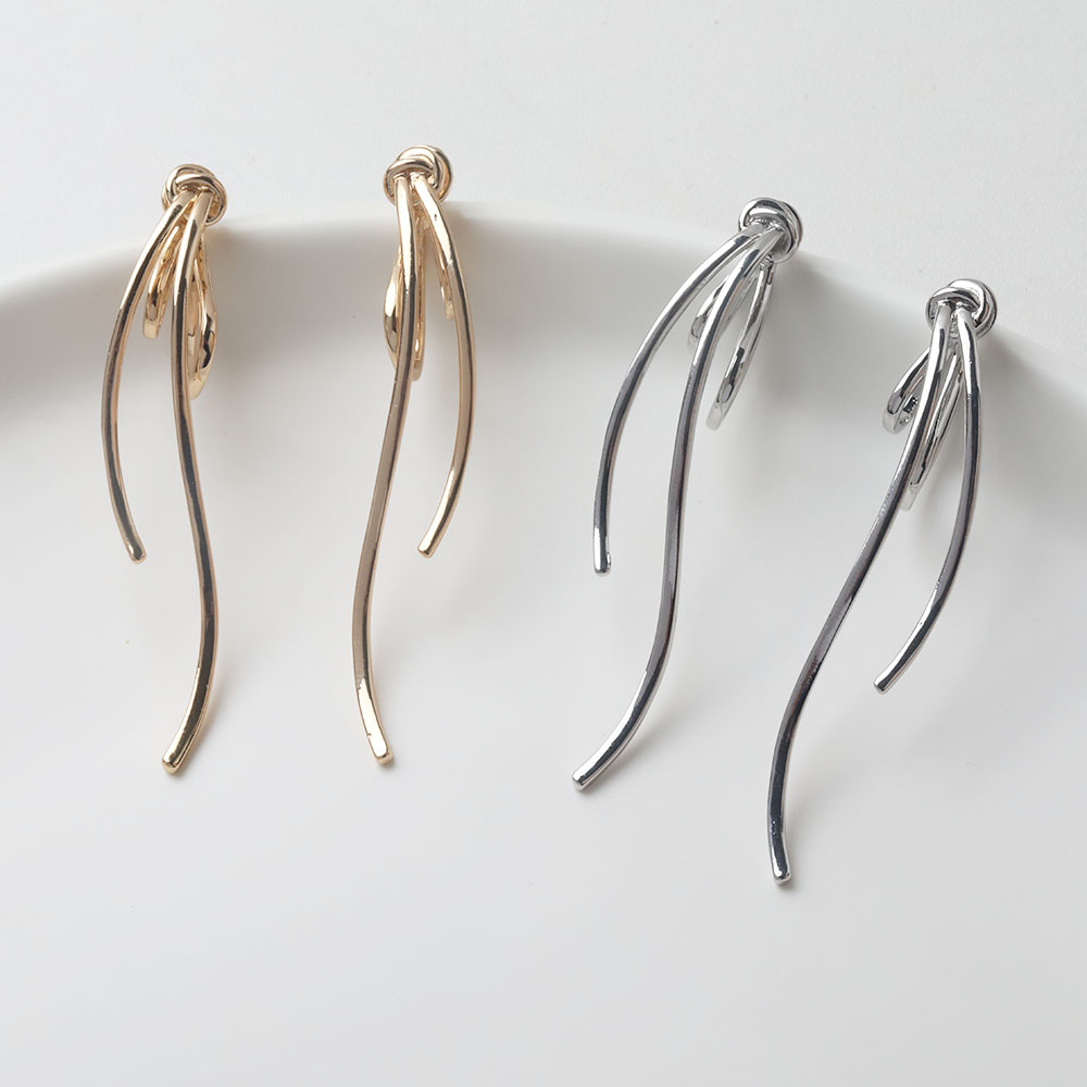Jewelry Making Head Pins - 2PCS Dainty Feather-light Design Long Ear