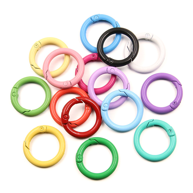Jewelry Making Diy - 5-20pcs Colorful Spring O Rings Round
