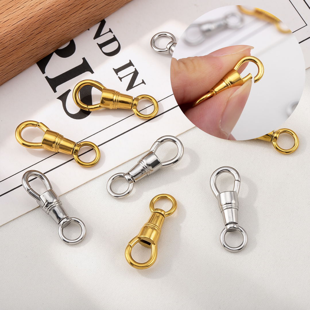 Jewelry Making Essentials - 2pcs 1pcs Stainless Steel Bag Key