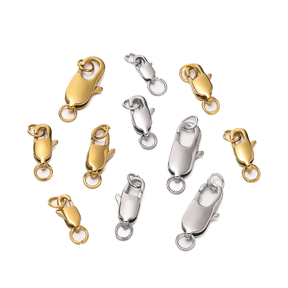 Jewelry Making A Ring - 5pcs Gold/Steel Color Stainless Steel Rectangle