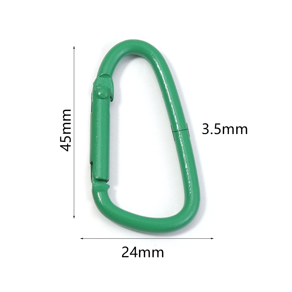 10pcs Colorful Carabiner Clip  - Jewelry Making A Ring avis et prix