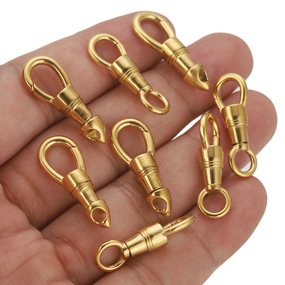 2pcs/lot Stainless Steel Bag K - Jewelry Making Essentials avis et prix