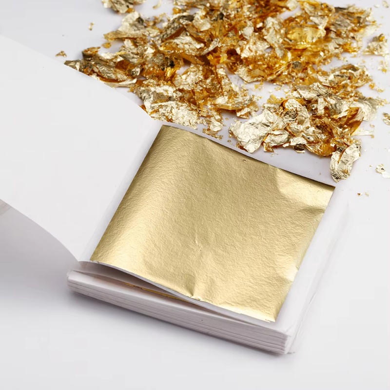 100 Sheets Imitation Gold Foil - Jewelry Making Birthday Party avis et prix