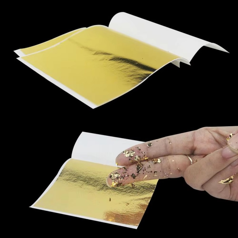 100 Sheets Imitation Gold Foil - Jewelry Making Birthday Party avis et prix