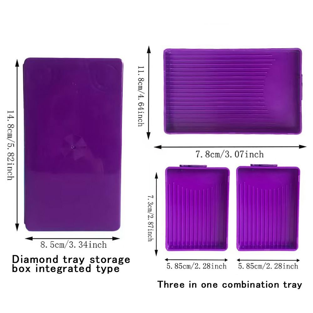 Diamond Painting Tray with Lid - Bead Organizer Tray avis et prix