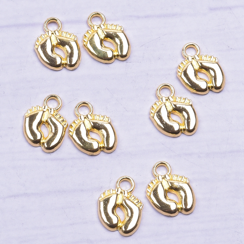 20-50pcs Charms Baby Feet Foot - Jewelry Making 3 Year Old avis et prix