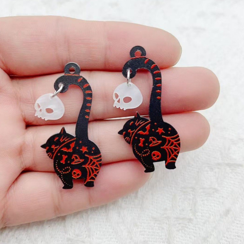 10pcs Halloween Acrylic Ghost  - Jewelry Making Diy avis et prix