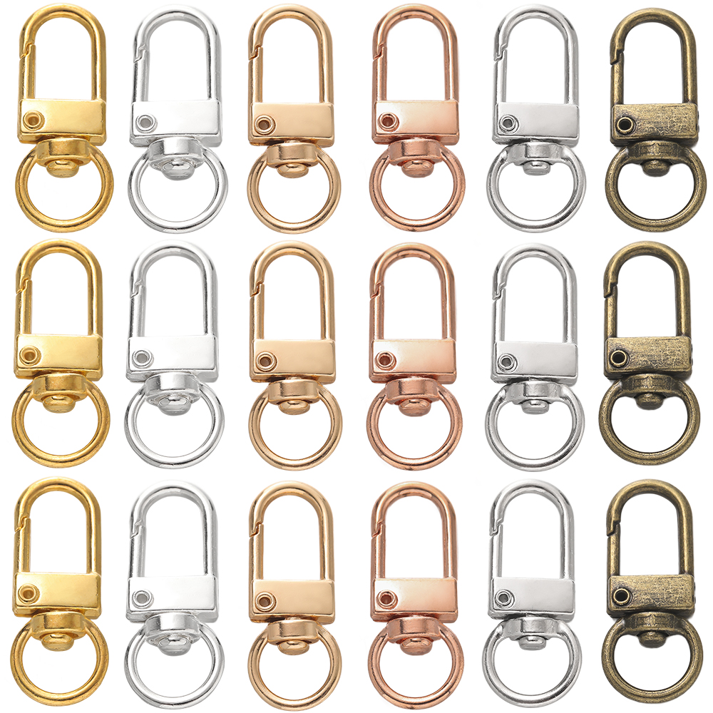10pcs/pack Rotating Dog Buckle - Jewelry Making Essentials avis et prix