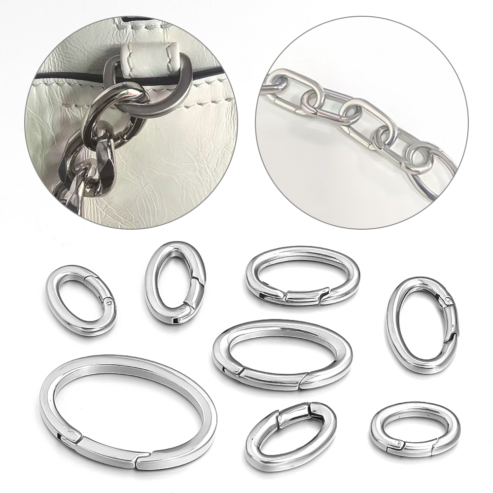 1pc Stainless Steel Spring Cla - Jewelry Making A Ring avis et prix