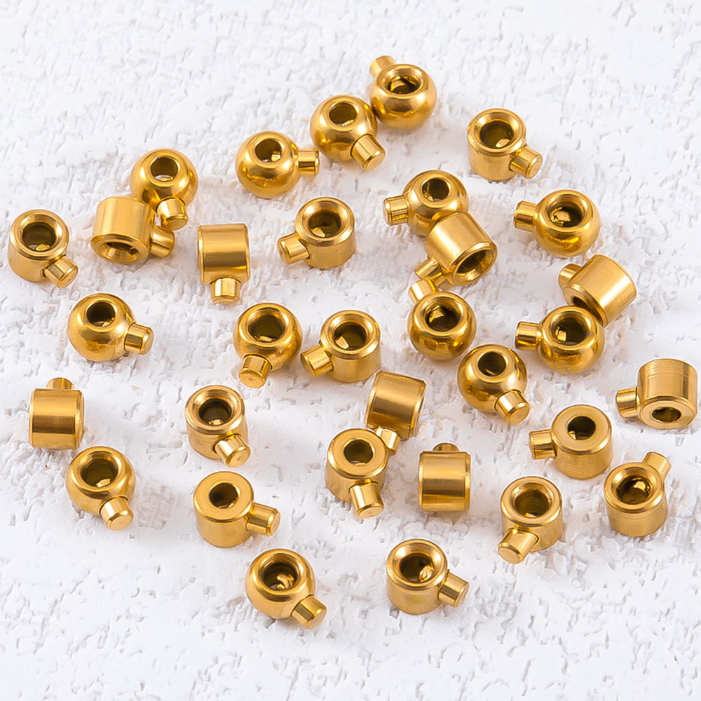 10pcs 20pcs Gold Plated Stainl - Jewelry Making Yarn avis et prix