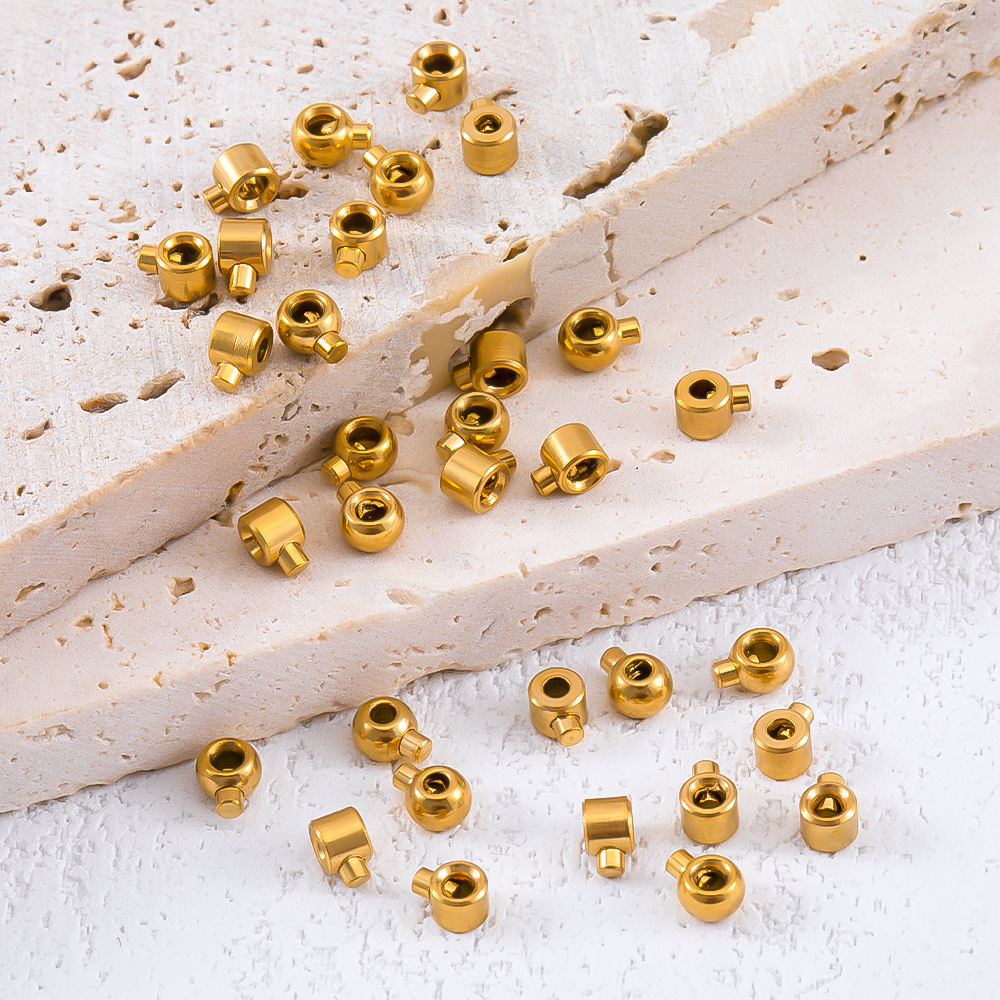 10pcs 20pcs Gold Plated Stainl - Jewelry Making Yarn avis et prix