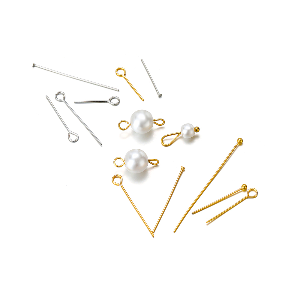 100/50pcs Stainless Steel Eye  - Jewelry Making Head Pins avis et prix