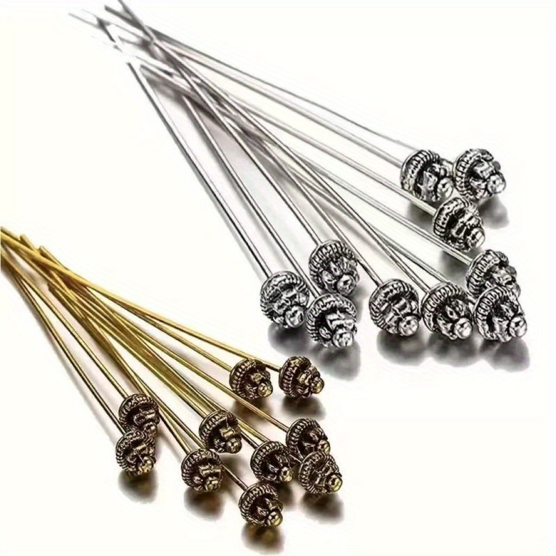 10PCS 55mm/2.17 Inch Head Pins - Jewelry Making Head Pins avis et prix