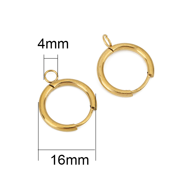 10pcs PVD Never Fade Earrings  - Jewelry Making Essentials avis et prix