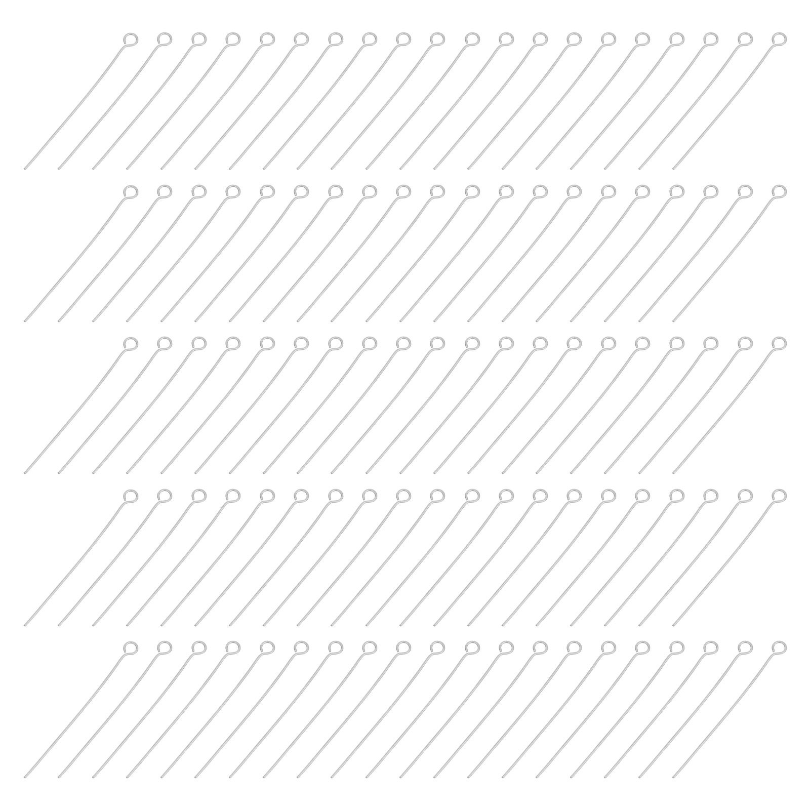 300Pcs Stainless Steel Open Ey - Jewelry Making Head Pins avis et prix