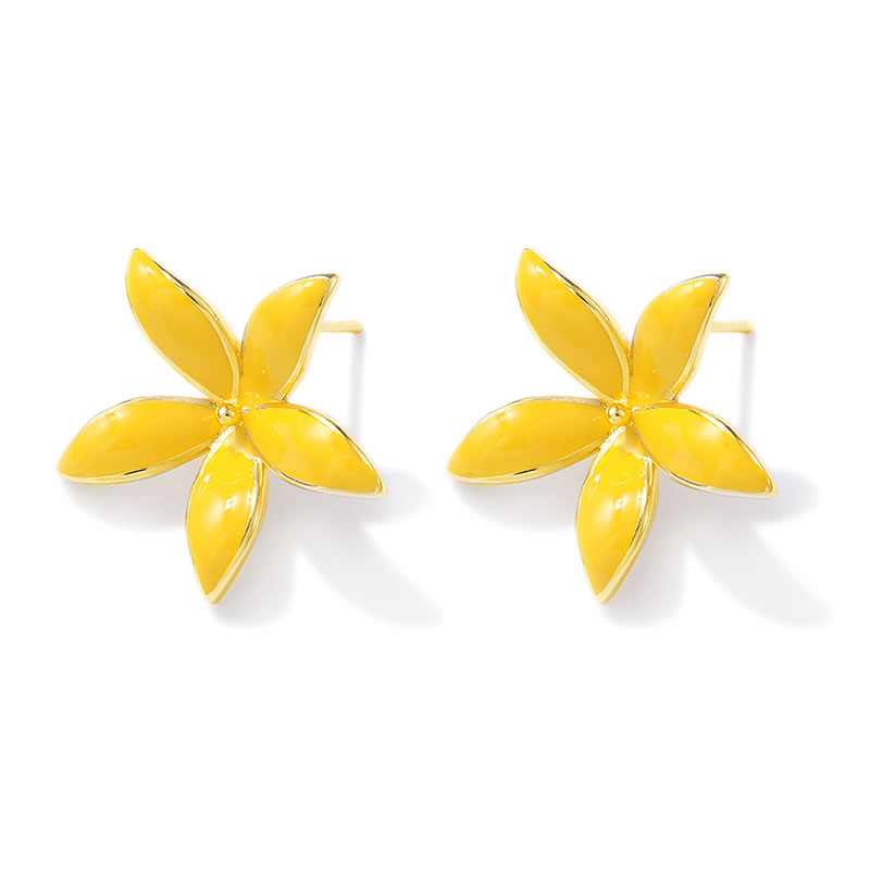 18K Gold Color Brass Flower St - Jewelry Making Brass avis et prix