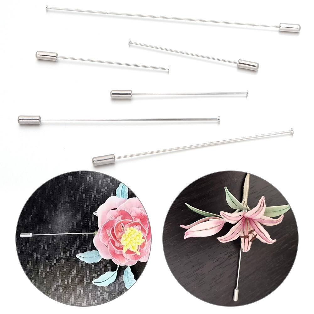 10pcs 60/90/120mm Copper Brooc - Jewelry Making Head Pins avis et prix