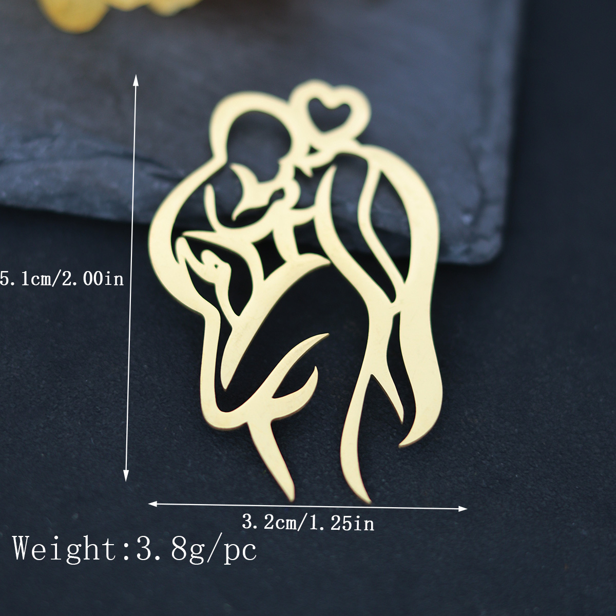 3pcs Silhouette Mother And Bab - Jewelry Making 3 Year Old avis et prix