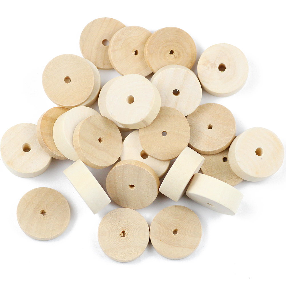 WLYeeS Eco-Friendly Round Wood - Jewelry Making 3 Year Old avis et prix