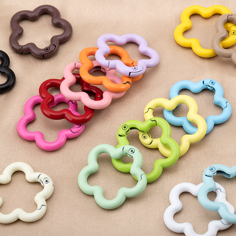 5/10pcs Colorful Flower-shaped - Jewelry Making A Ring avis et prix