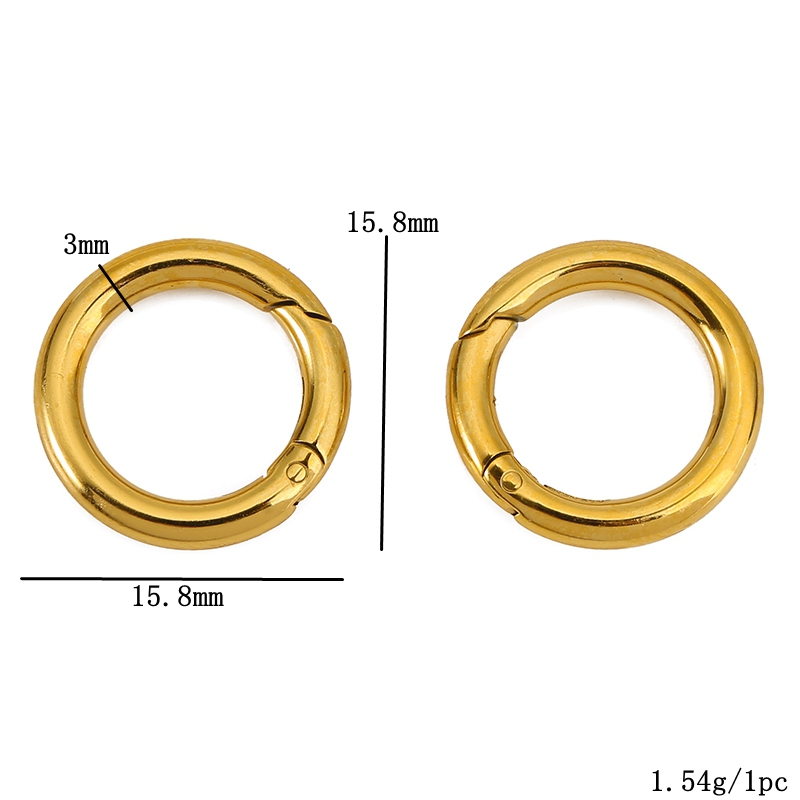 2pcs Stainless Steel Clasps He - Jewelry Making A Ring avis et prix