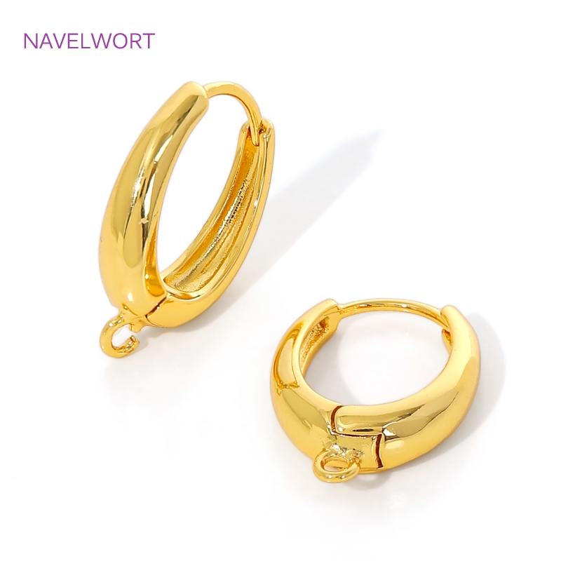 18K Gold Plated Brass Earwires - Jewelry Making Essentials avis et prix
