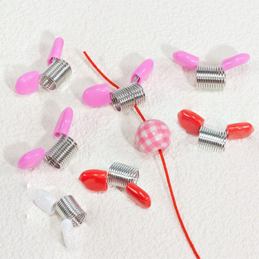 5pcs Spring Bead Clamps Creati - Jewelry Making Yarn avis et prix