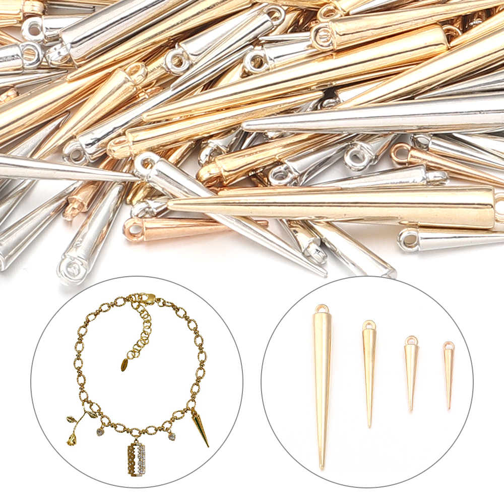 50-200pcs/lot Cone Shape CCB C - Jewelry Making Rivets avis et prix