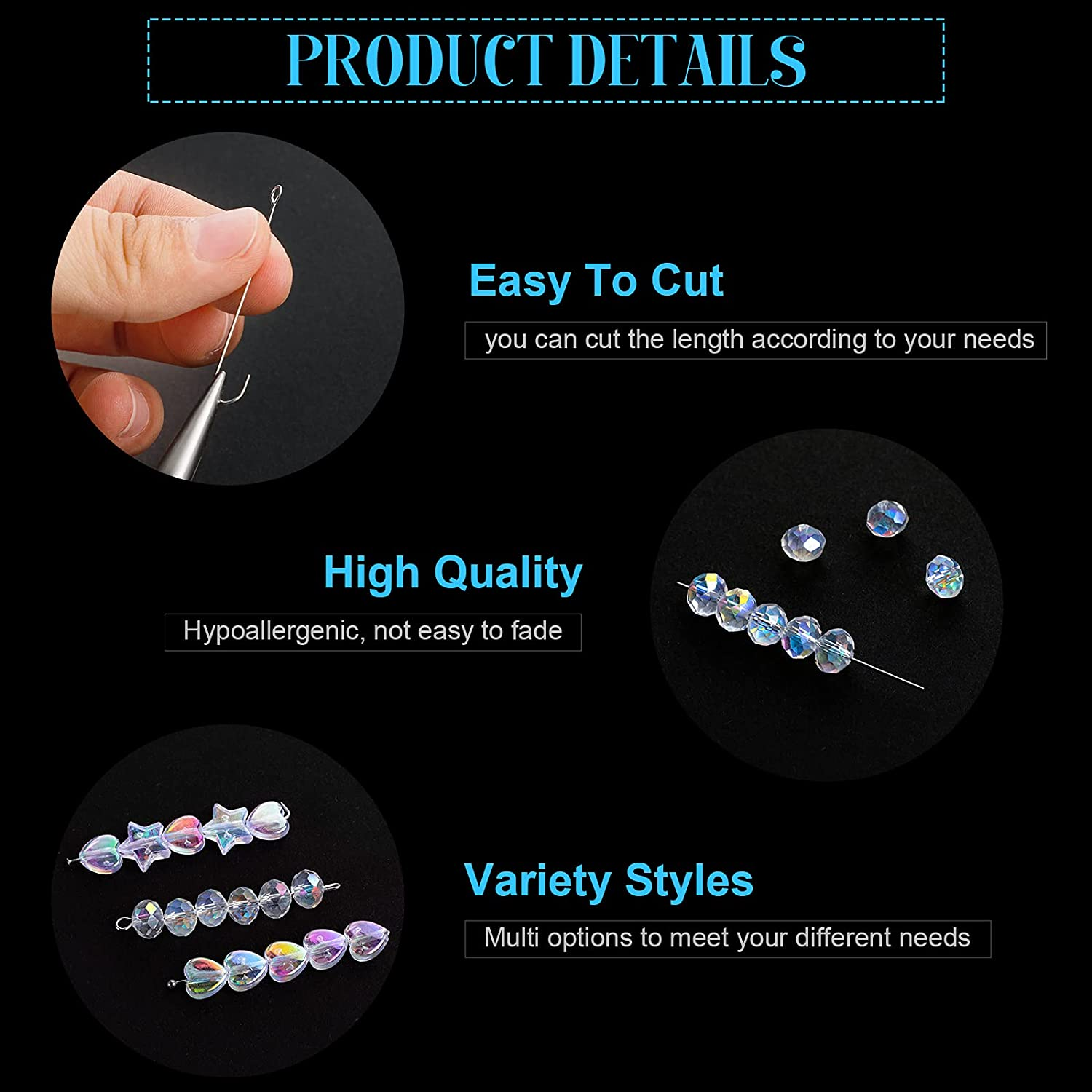 50-100pcs Stainless Steel Head - Jewelry Making Rivets avis et prix