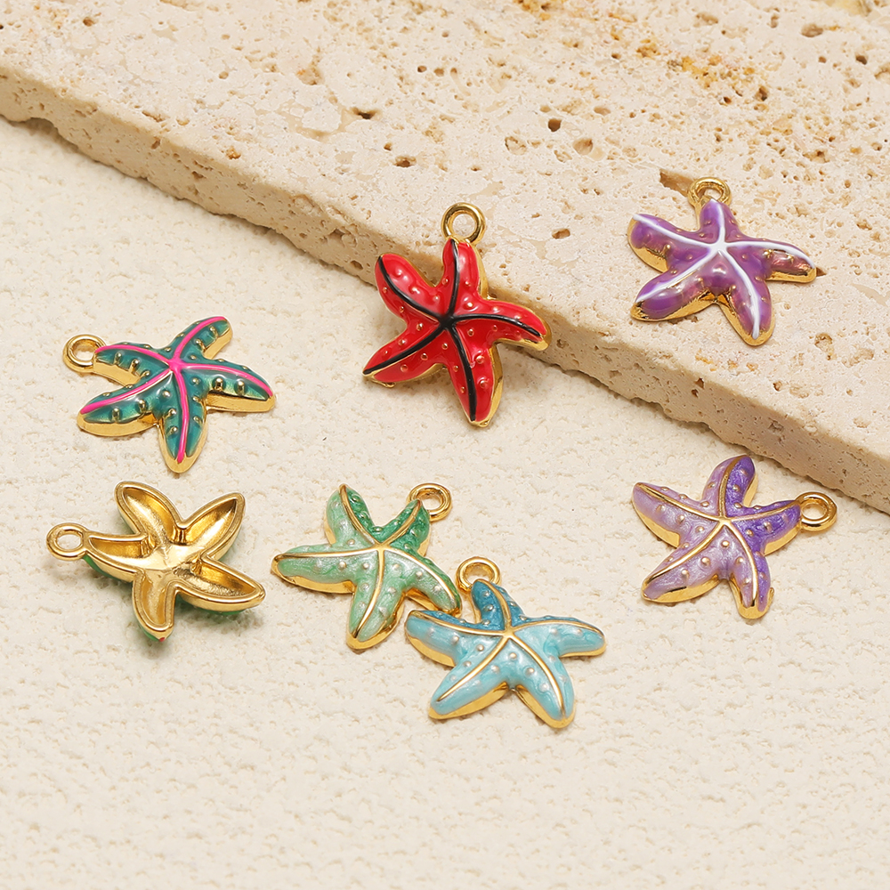 5pcs Stainless Steel Enamel Pi - Jewelry Making For Kids avis et prix