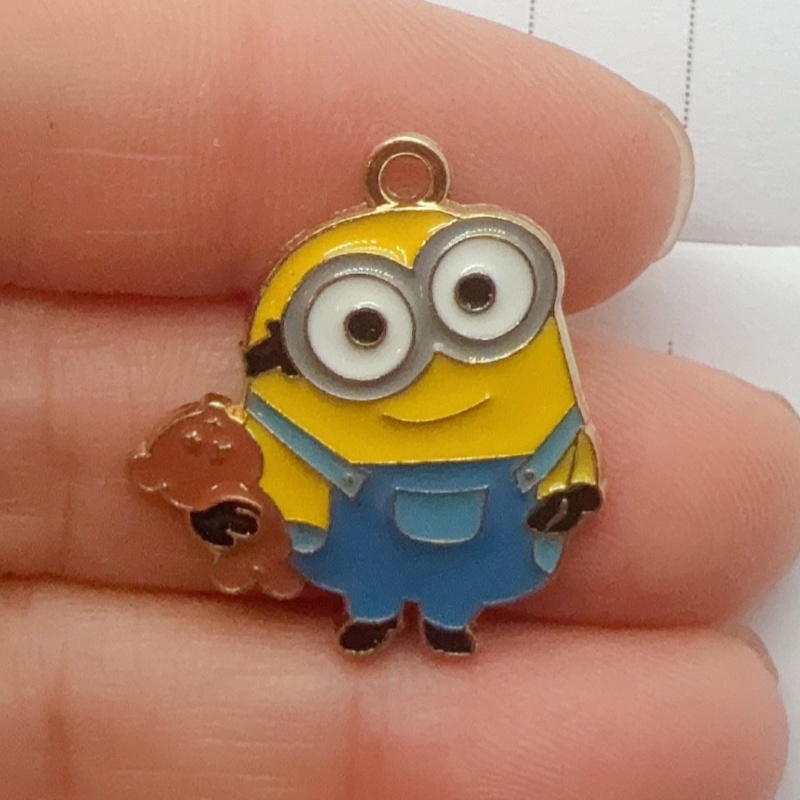 10pcs alloy drip oil cartoon p - Jewelry Making Diy avis et prix