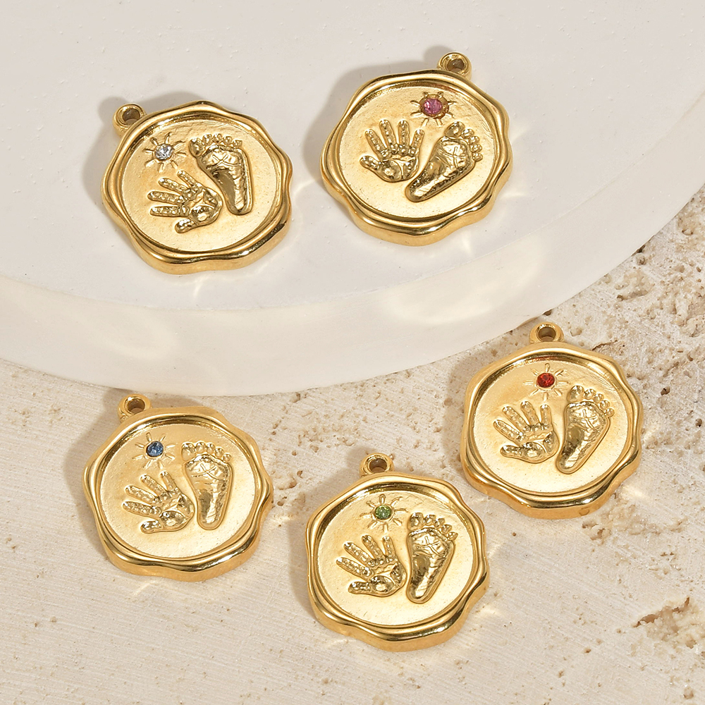 5pcs/lot Stainless Steel Cute  - Jewelry Making 3 Year Old avis et prix