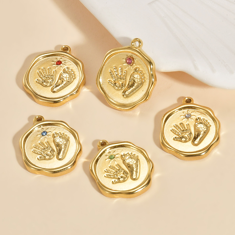 5pcs/lot Stainless Steel Cute  - Jewelry Making 3 Year Old avis et prix