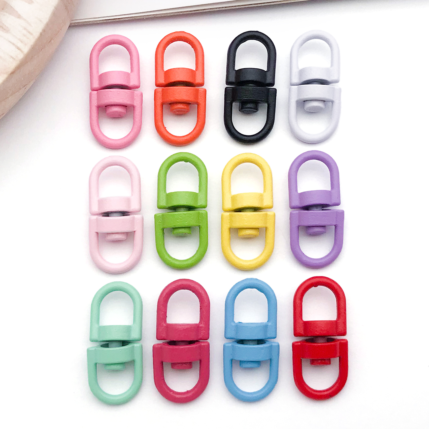20pcs Metal Rotate Buckle Key  - Jewelry Making A Ring avis et prix