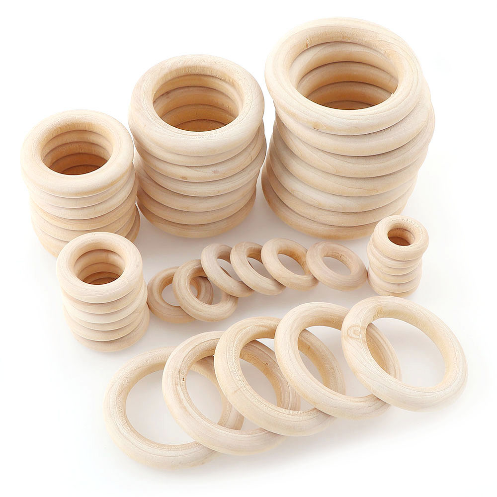 Unfinished Wooden Rings 20-60m - Jewelry Making 3 Year Old avis et prix