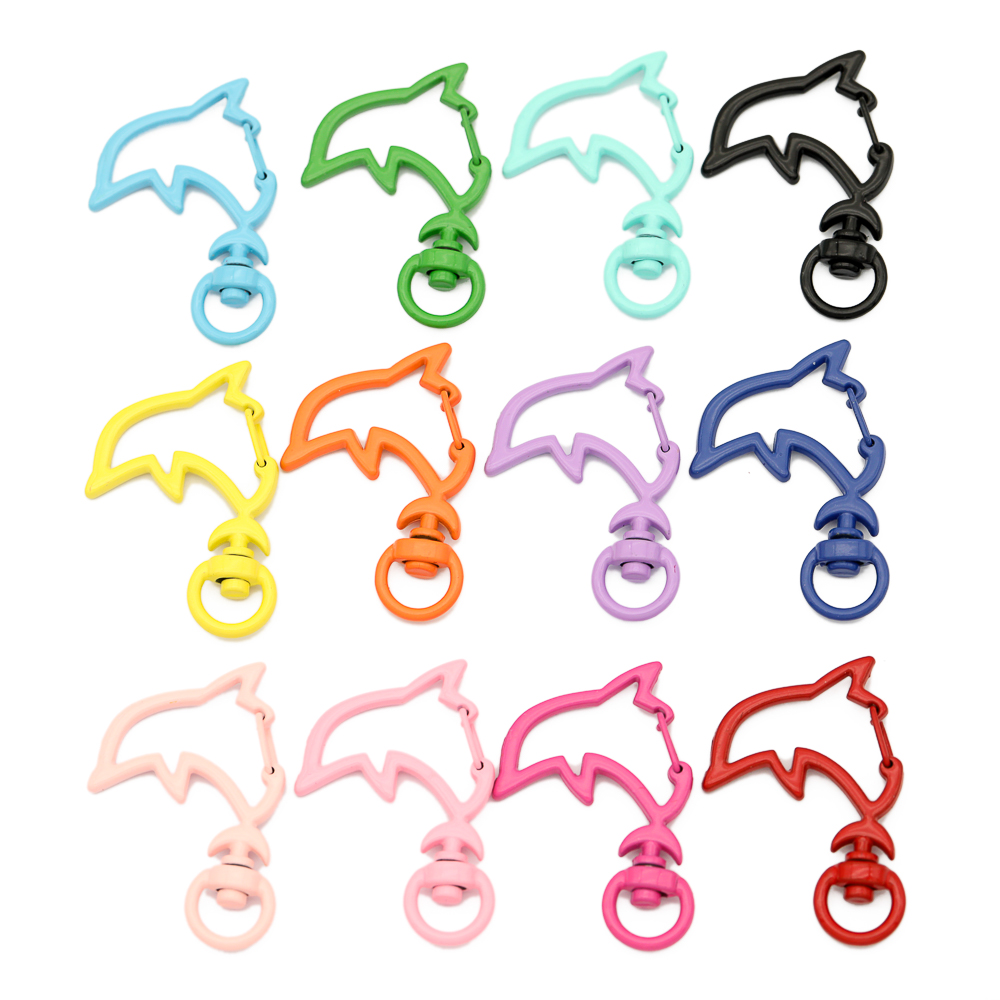 10pcs Candy Colors Metal Dolph - Jewelry Making Essentials avis et prix