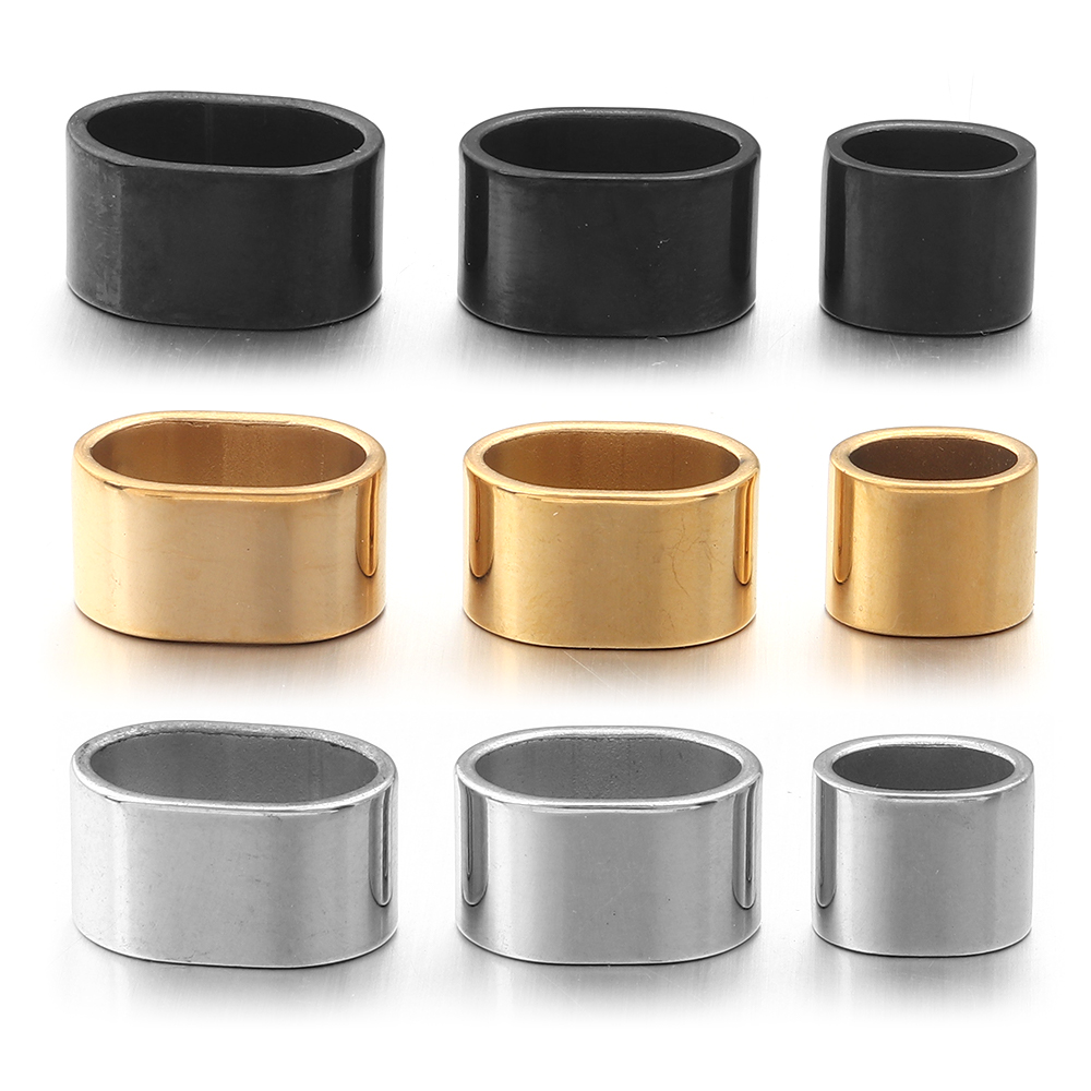 6pcs Flat Stainless Steel Tube - Jewelry Making Equipment avis et prix