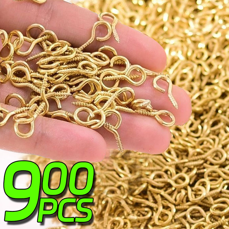 8/10mm Mini Screw Eye Pins Met - Jewelry Making Rivets avis et prix