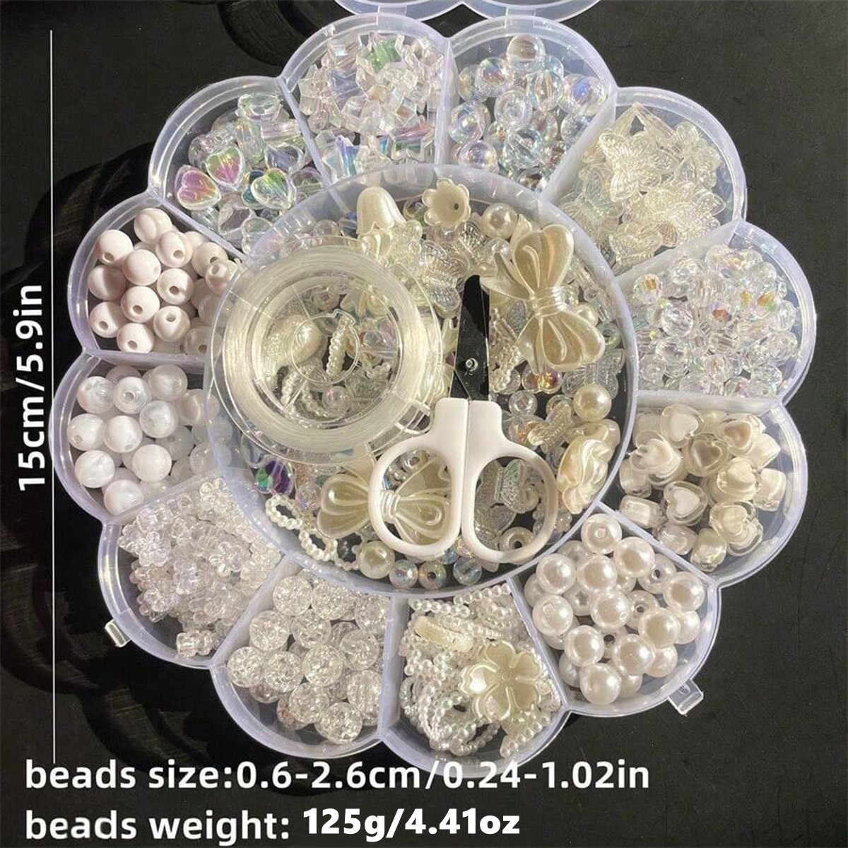 2Set/1Set 13 Grids Acrylic Flo - Jewelry Making Birthday Party avis et prix