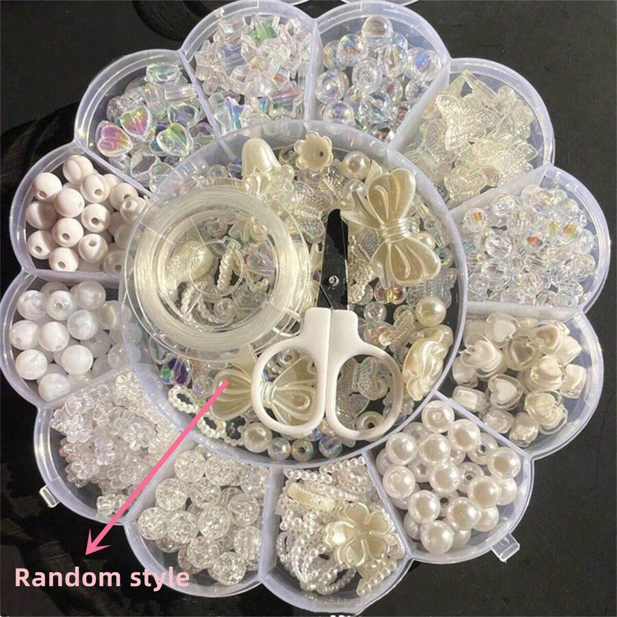 2Set/1Set 13 Grids Acrylic Flo - Jewelry Making Birthday Party avis et prix
