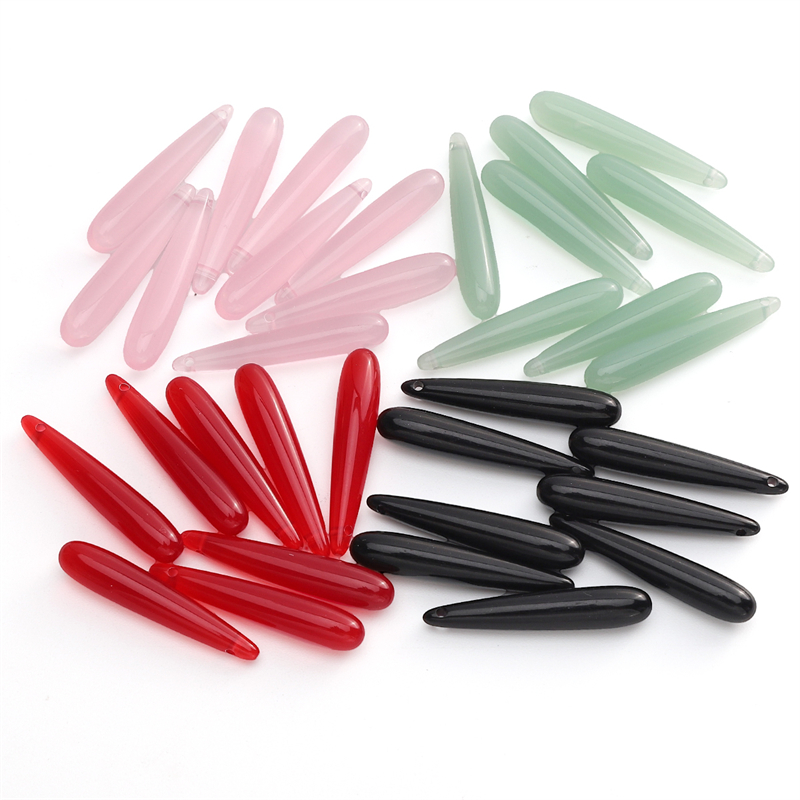 5pcs Beads Resin Teardrop Shap - Jewelry Making Rivets avis et prix