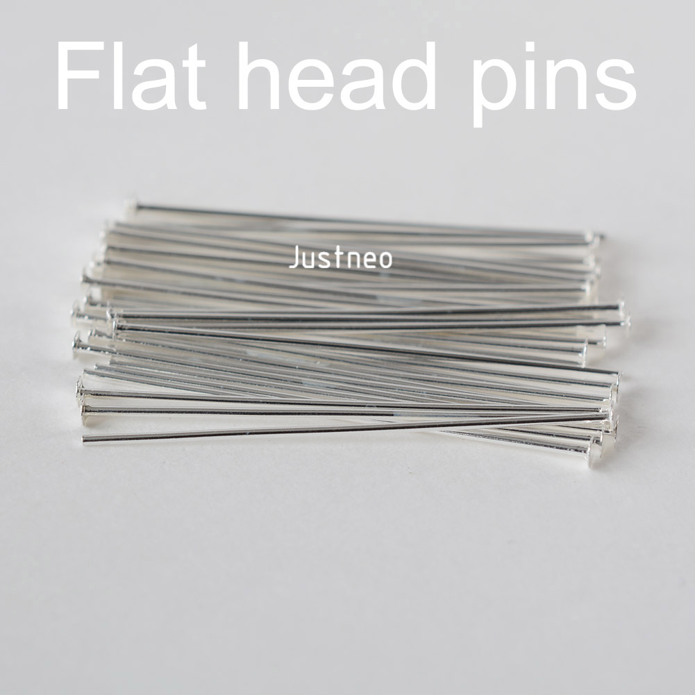 925 Sterling Silver Flat Head  - Jewelry Making Head Pins avis et prix