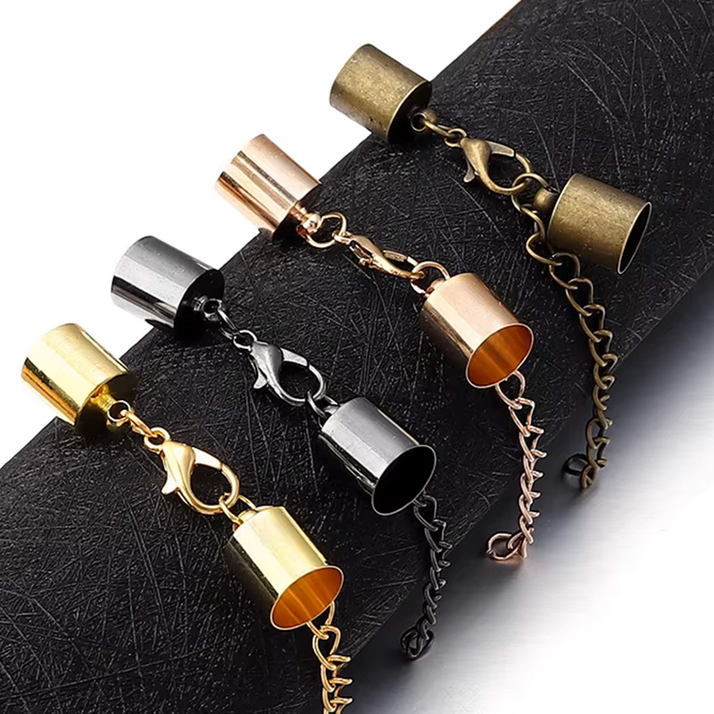 10Sets Leather Cord End Caps W - Jewelry Making Brass avis et prix