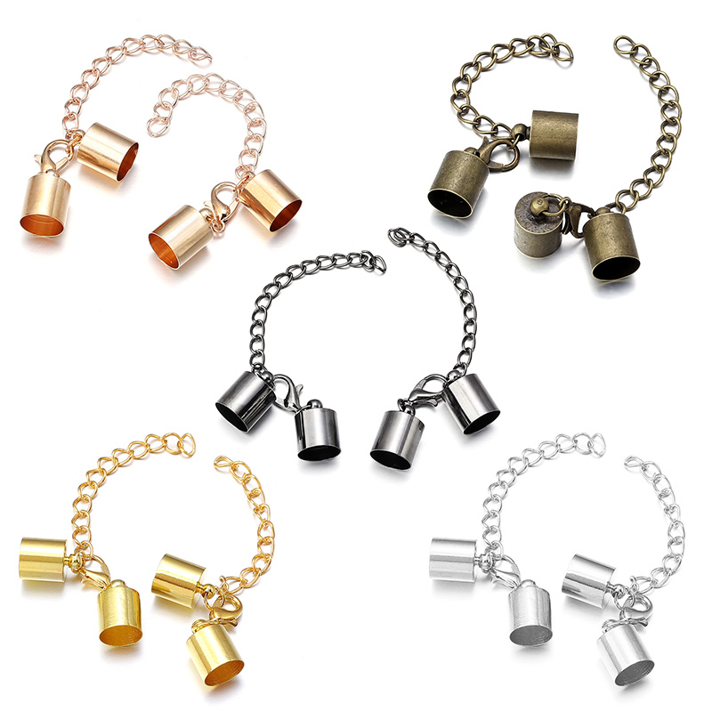 10Sets Leather Cord End Caps W - Jewelry Making Brass avis et prix