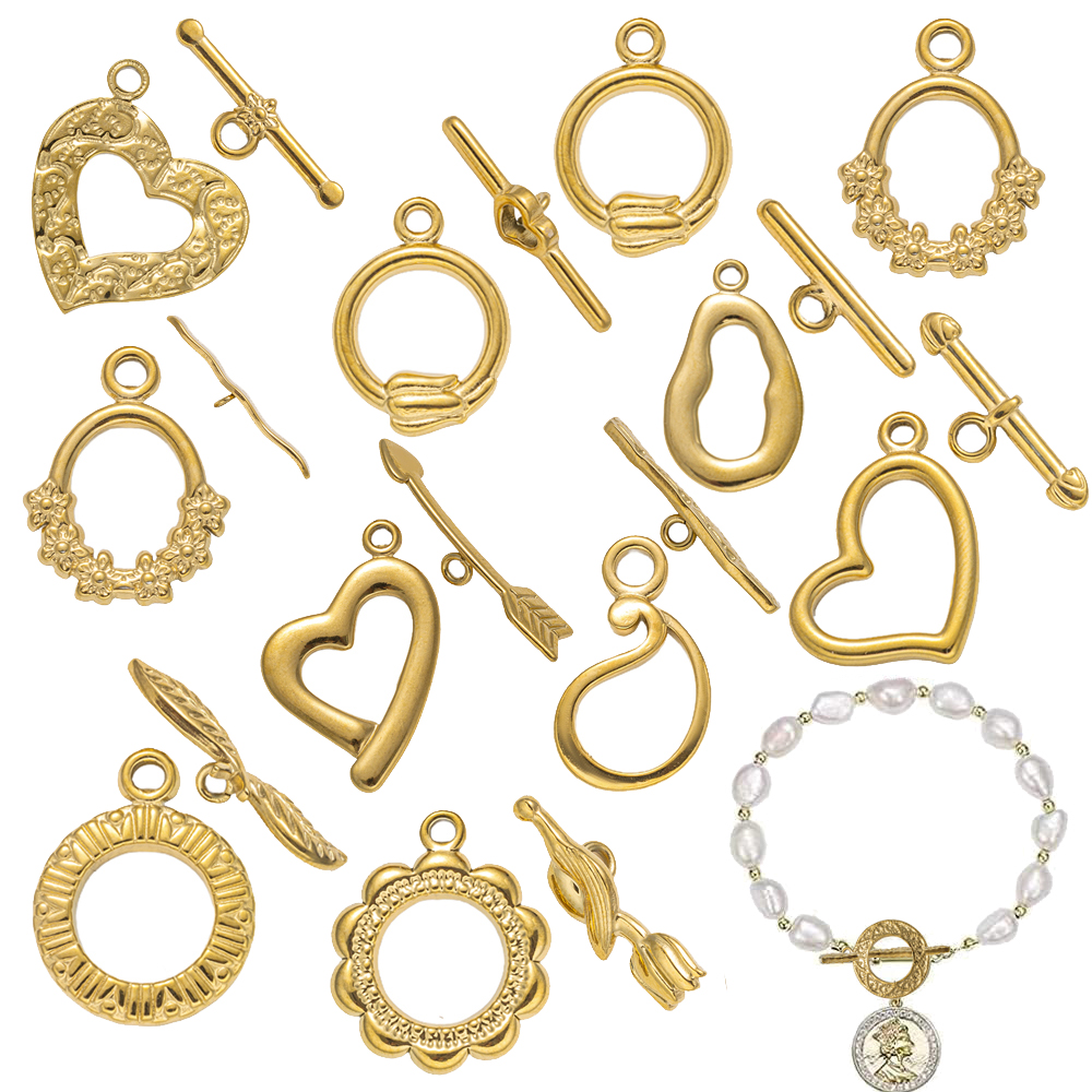 5 Sets Stainless Steel Toggle  - Jewelry Making Brass avis et prix