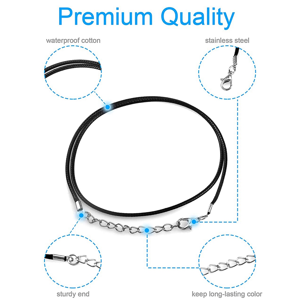 ABQR 24PCS Cord Necklace, 20 i - Jewelry Making Diy avis et prix