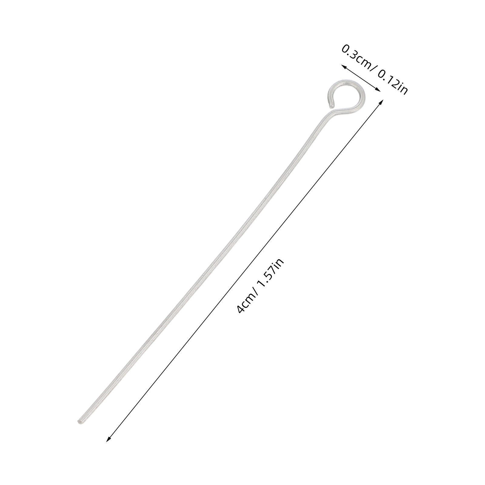 300Pcs Stainless Steel Open Ey - Jewelry Making Head Pins avis et prix